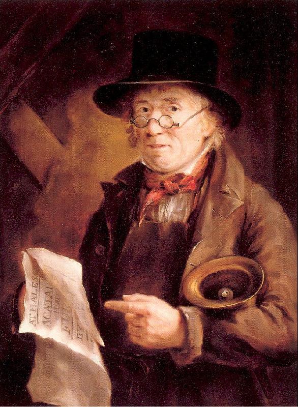 Mendham, Robert The Town Crier China oil painting art